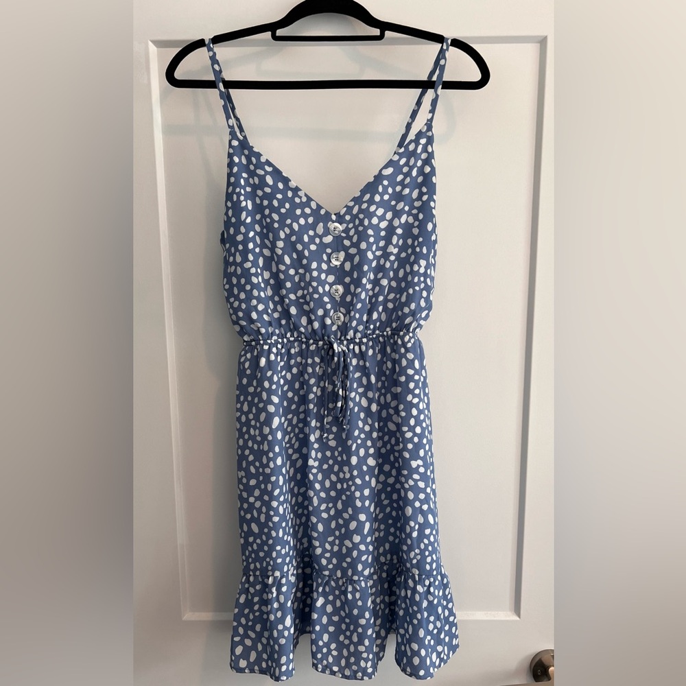 Gilli summer dress in blue size small